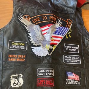 BUFFALO LEATHER- biker jacket